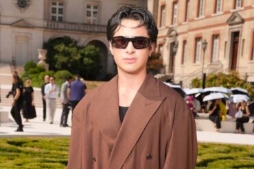 Hudson Williams Beats the Heat at Balenciaga's AW26 Couture Debut