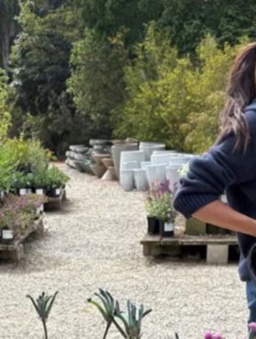 Meghan Markle Swaps Duchess Dressing for Denim on a Garden-Center Run