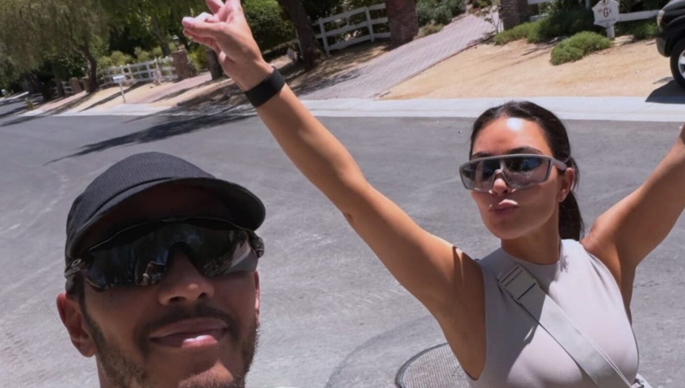 Lewis Hamilton Shares Intimate Photos With Kim Kardashian During ‘Recharging’ Time