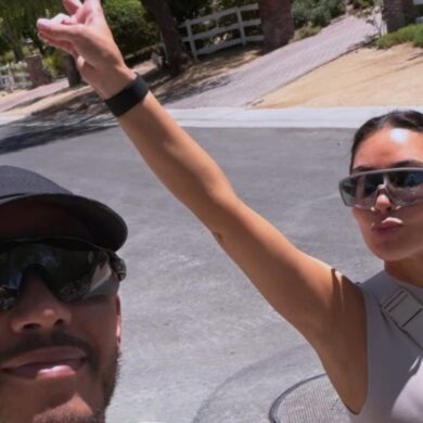 Lewis Hamilton Shares Intimate Photos With Kim Kardashian During ‘Recharging’ Time