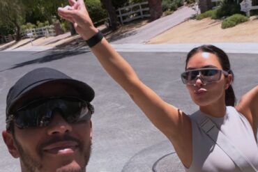 Lewis Hamilton Shares Intimate Photos With Kim Kardashian During ‘Recharging’ Time
