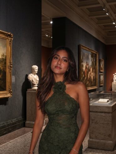 Sanjana Divakar studies Abstract Expressionism
