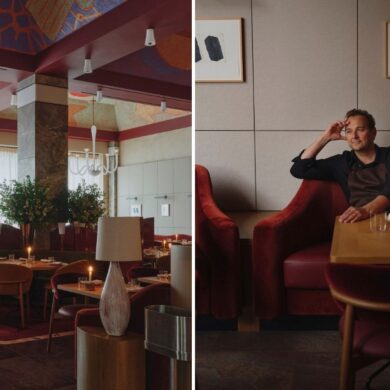 Daniel Humm Opens His First Standalone Manhattan Restaurant Beneath a Francesco Clemente Ceiling