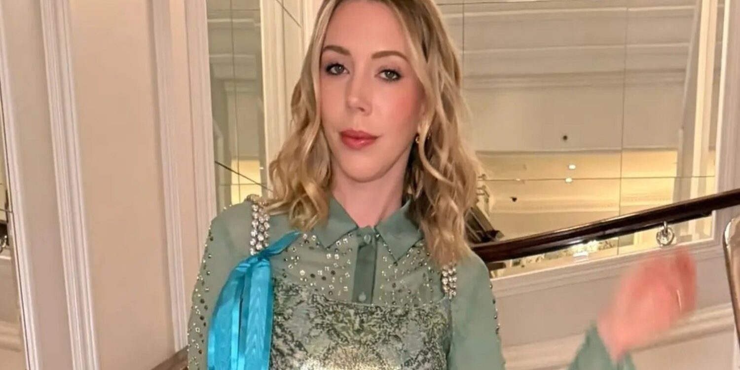 Katherine Ryan Shines in Sequins and Gold Thigh-High Boots at HELLO! Power List
